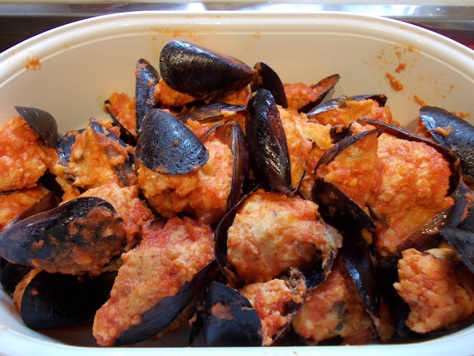 Ricetta della domenica: le cozze ripiene