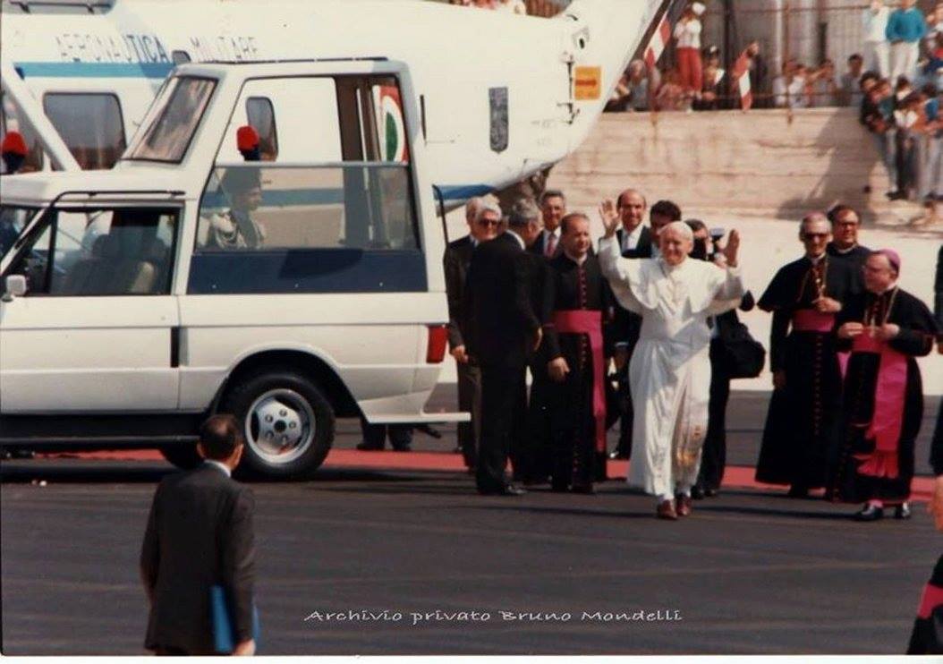24 maggio 1987: Papa Giovanni Paolo II a Manfredonia