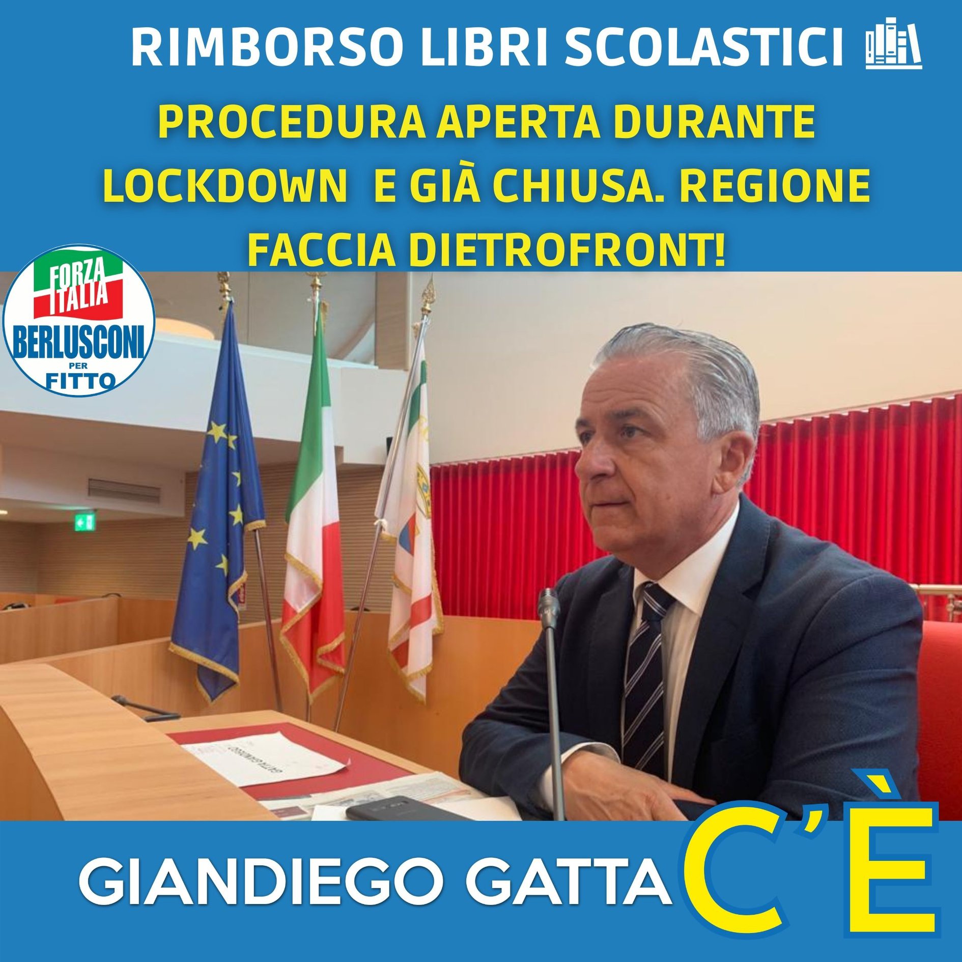 Gatta rimborso libri scolastici. Procedura aperta durante lockdown e