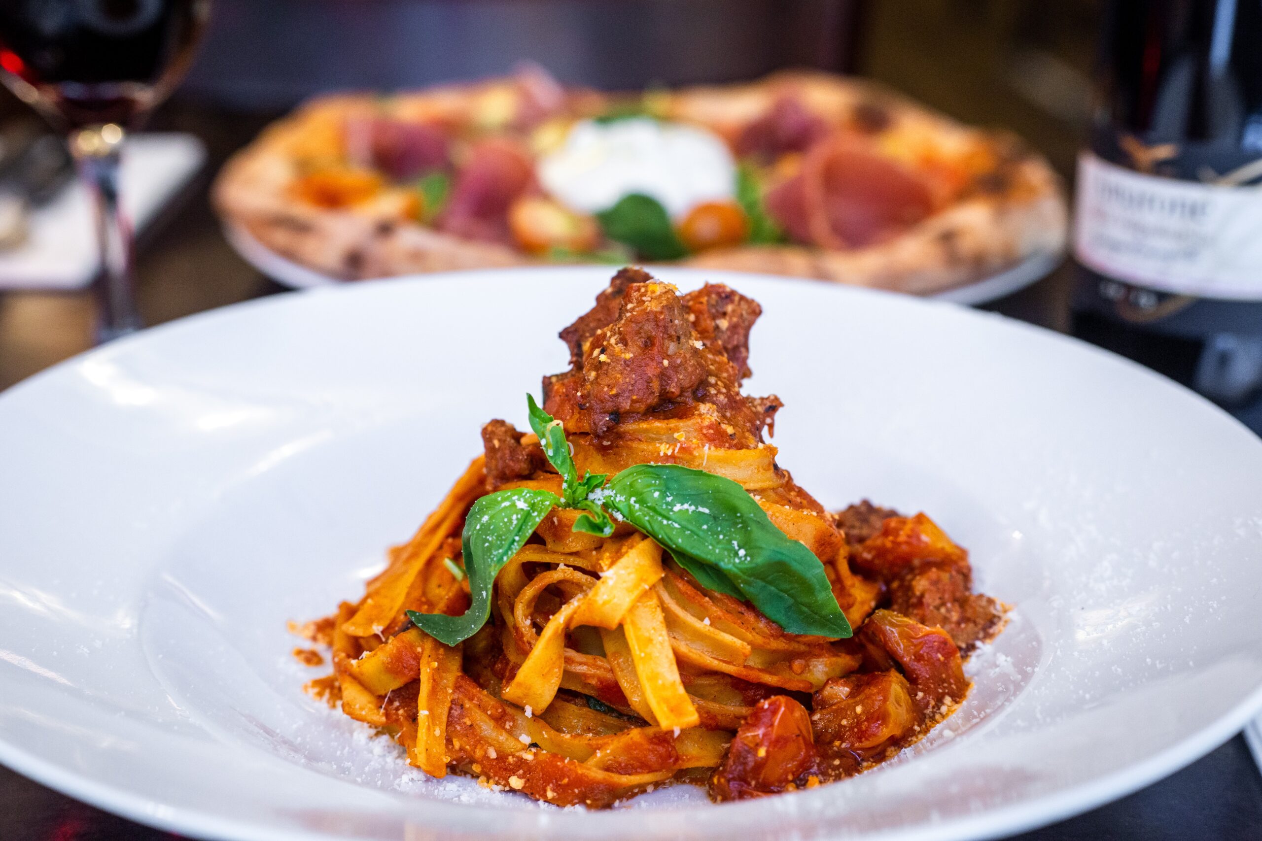 cooked food on white ceramic plate