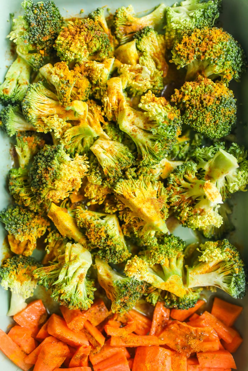 close up photo of broccoli