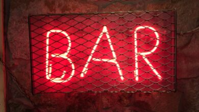 bar LED signage