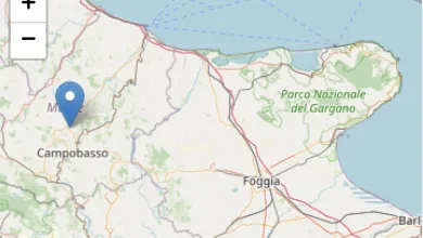 Forte terremoto nella notte, magnitudo 4.6 avvertito in Molise, Puglia, Campania e Abruzzo. Scuole chiuse a Campobasso