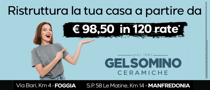 Promo Gelsomino ilSipontino.net
