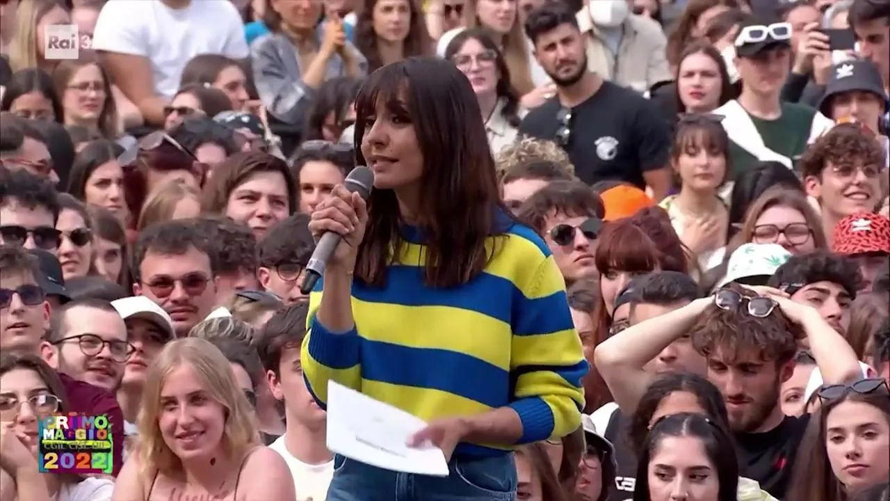 Ambra Angiolini conduce il Tradizionale Concertone