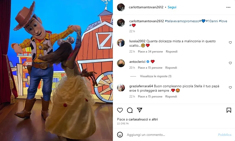 Stella Frizzi balla emozionata