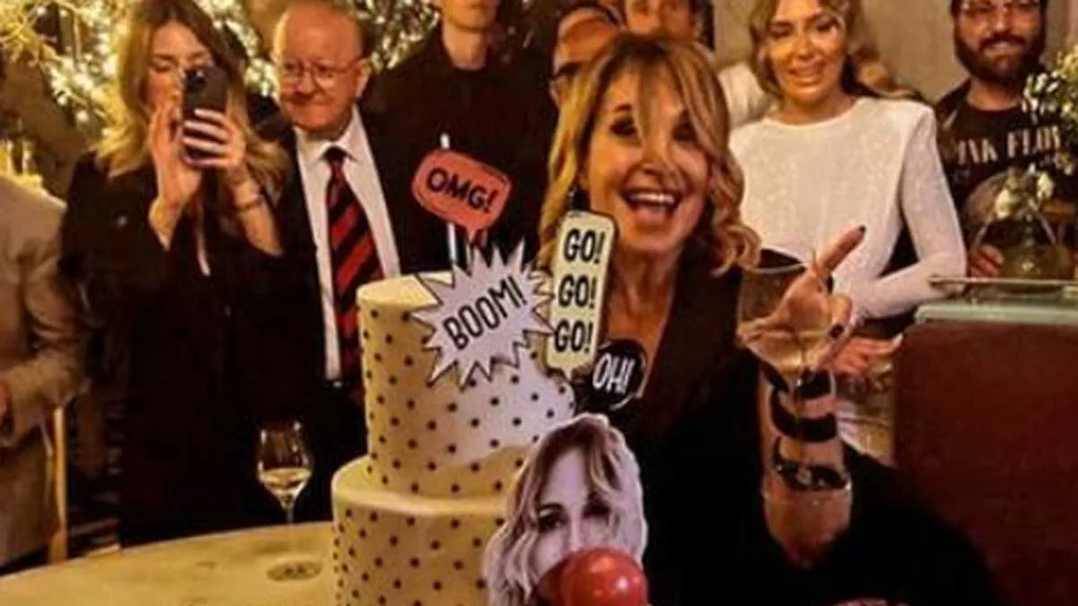 foto barbara d'urso compleanno