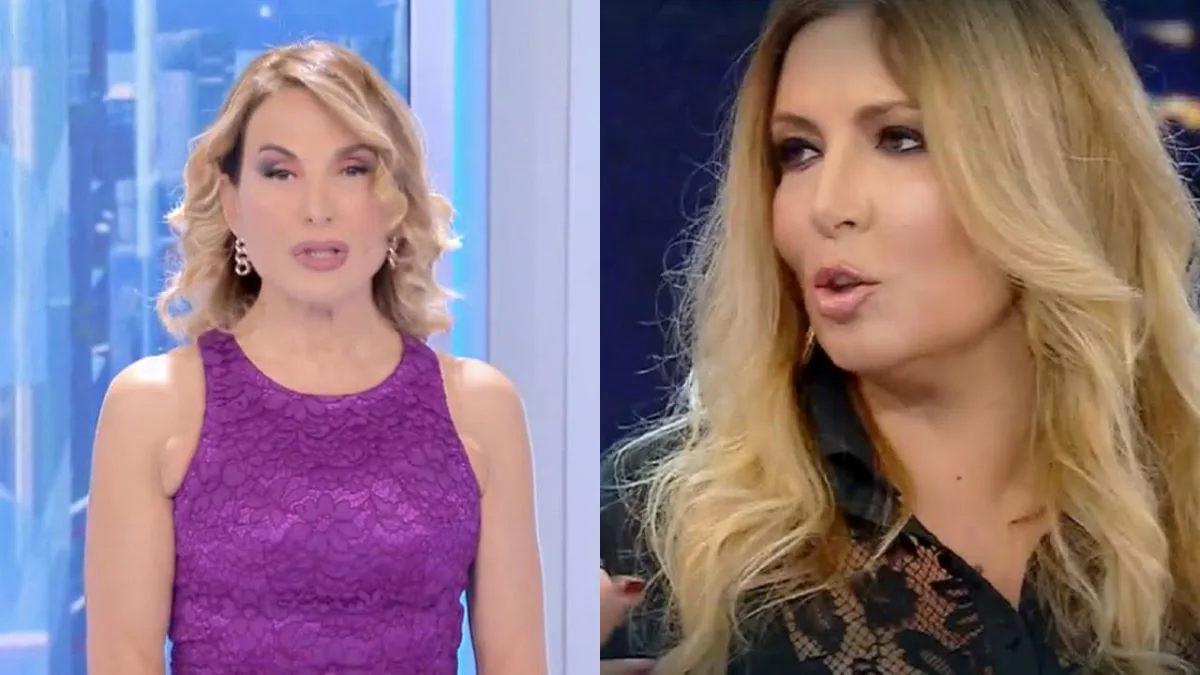 foto Barbara D'Urso Selvaggia Lucarelli