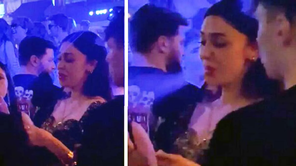 foto belen rodriguez discoteca