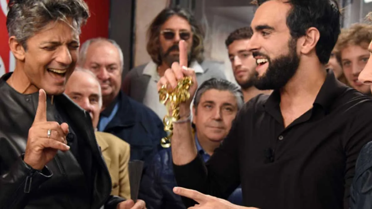 foto Rosario Fiorello Marco Mengoni