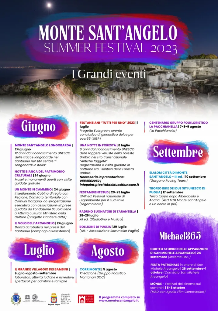 Gli eventi estivi di Monte Sant’Angelo