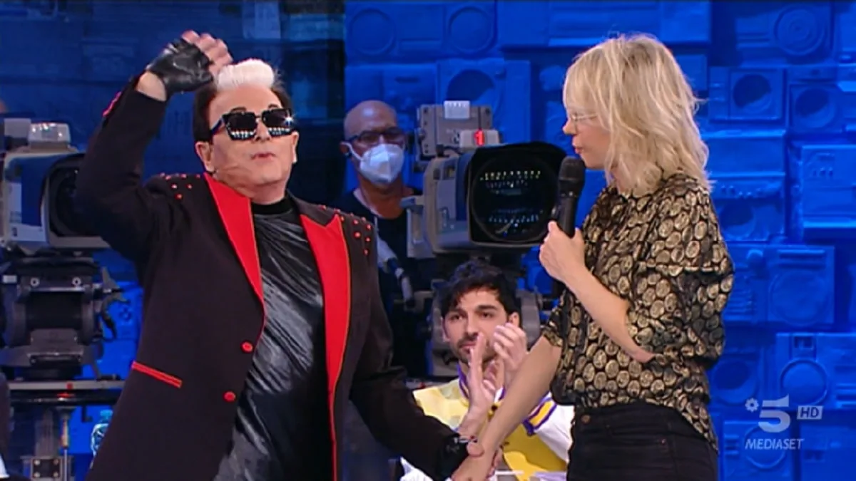 foto Cristiano Malgioglio Maria De Filippi Amici 23