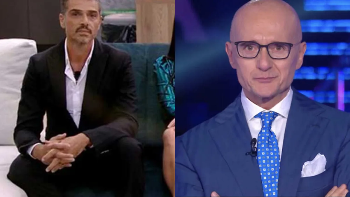 foto grande fratello Alfonso Signorini Massimiliano Varrese