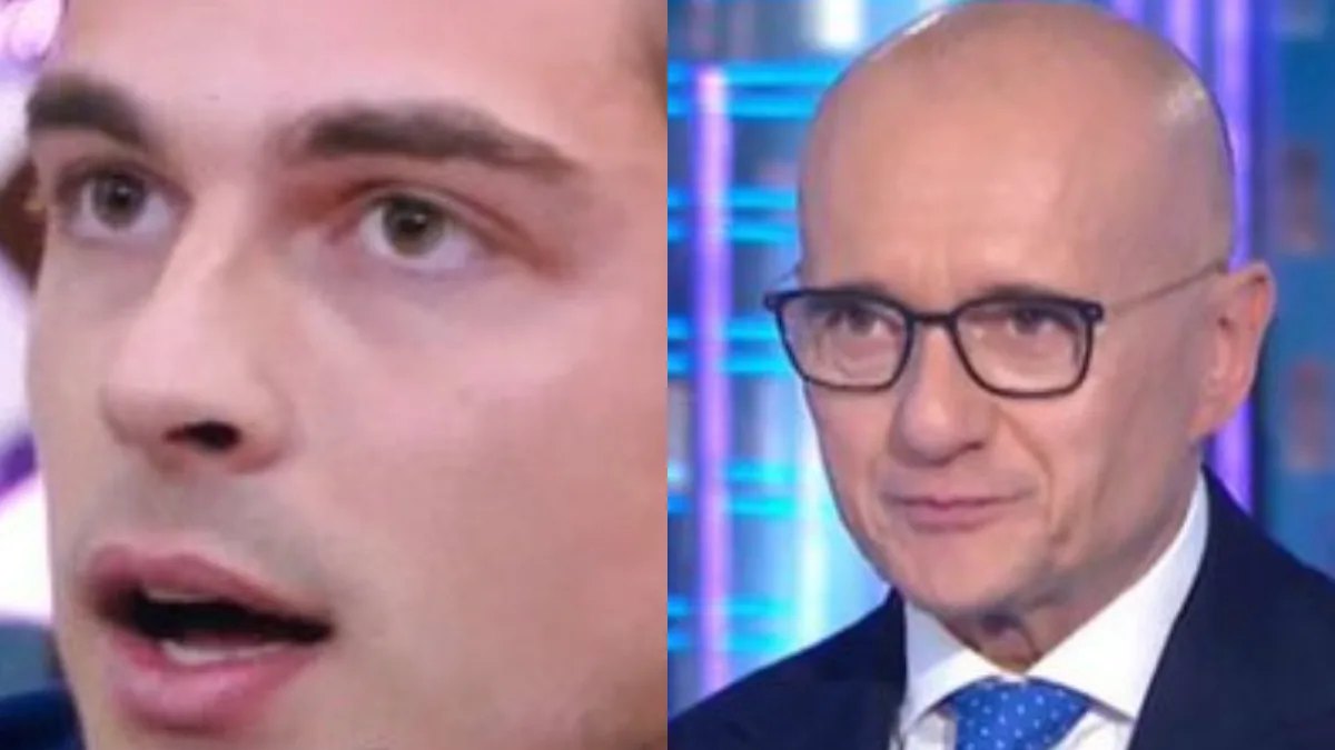 foto Grande fratello 2023 Alfonso Signorini Vittorio Menozzi