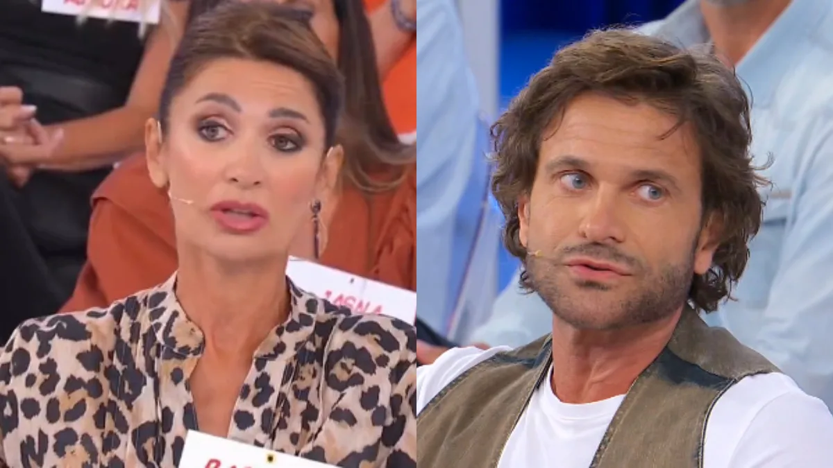 foto Uomini e donne 10 ottobre barbara de santi alessio gianluca