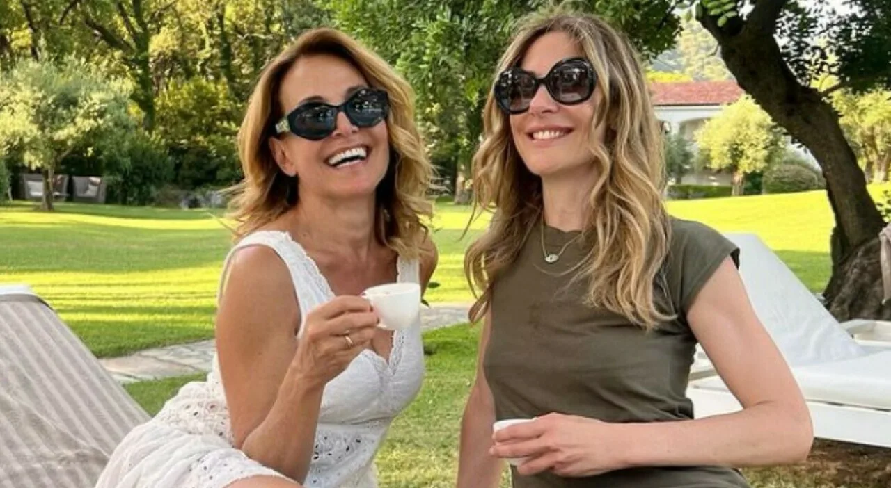 foto Barbara D'Urso Francesca Fagnani Belve