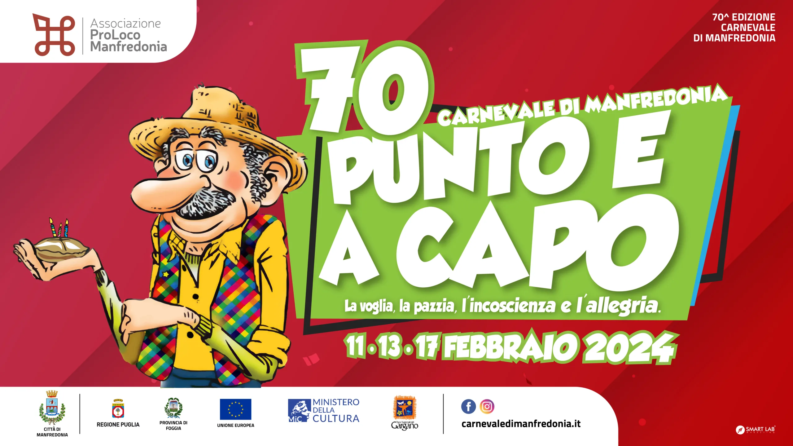SI SVELA L’EDIZIONE 2024 DEL CARNEVALE DI MANFREDONIA