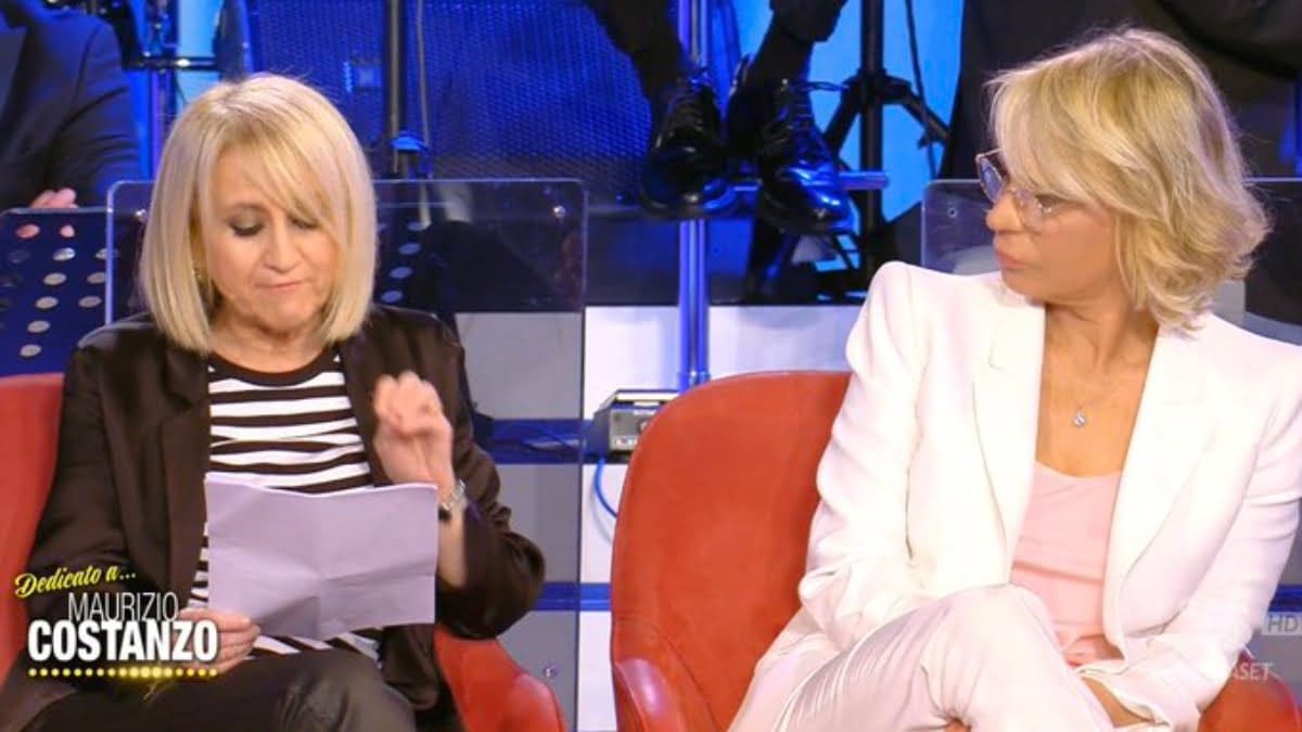 foto Maria De Filippi Luciana Littizzetto Maurizio Costanzo