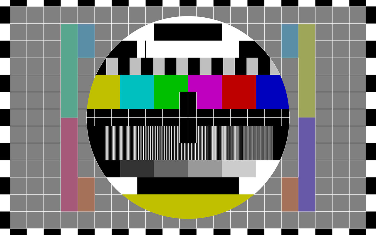 test pattern, tv, tv test pattern