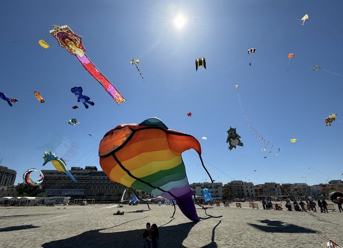 festival degli aquiloni margherita di savoia