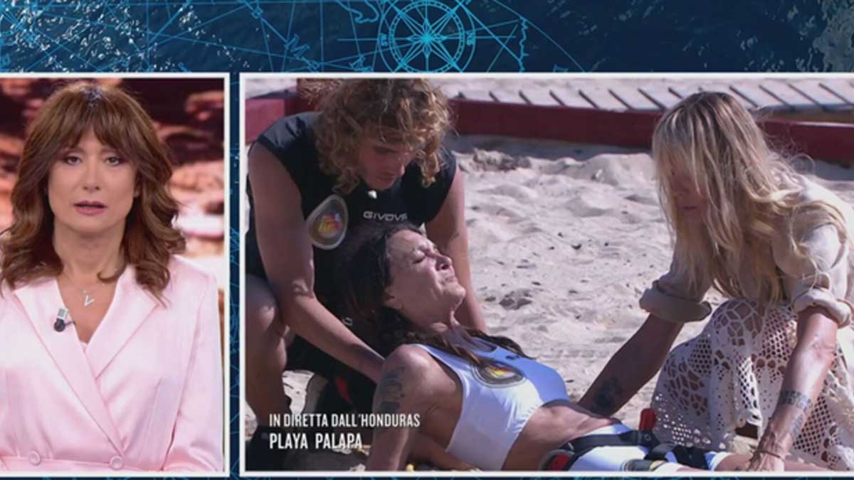 foto Isola dei famosi 2024 Marina Suna incidente polemica