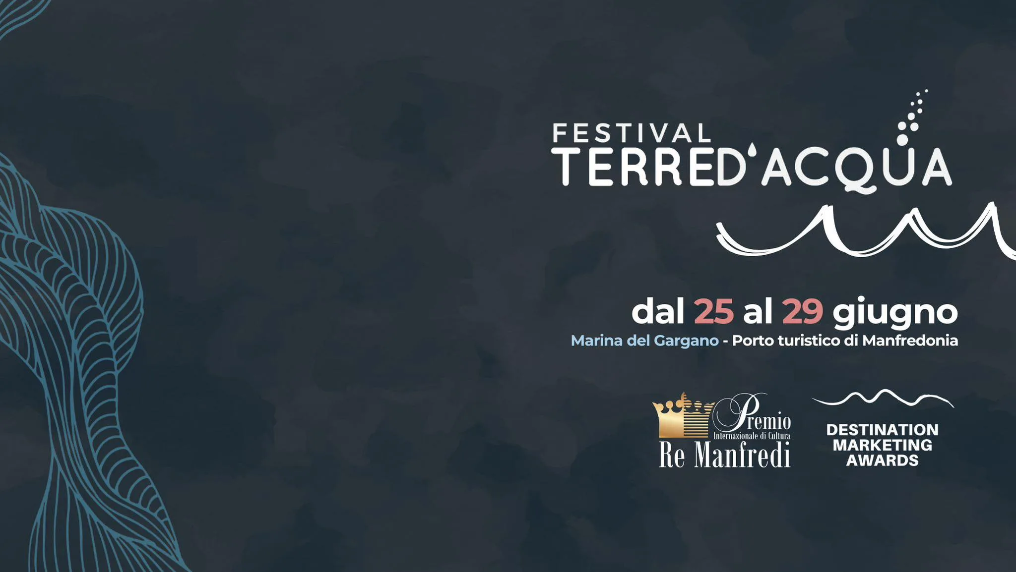 Festival delle Terre d’Acqua: dal 25 al 29 giugno la quarta edizione a Manfredonia