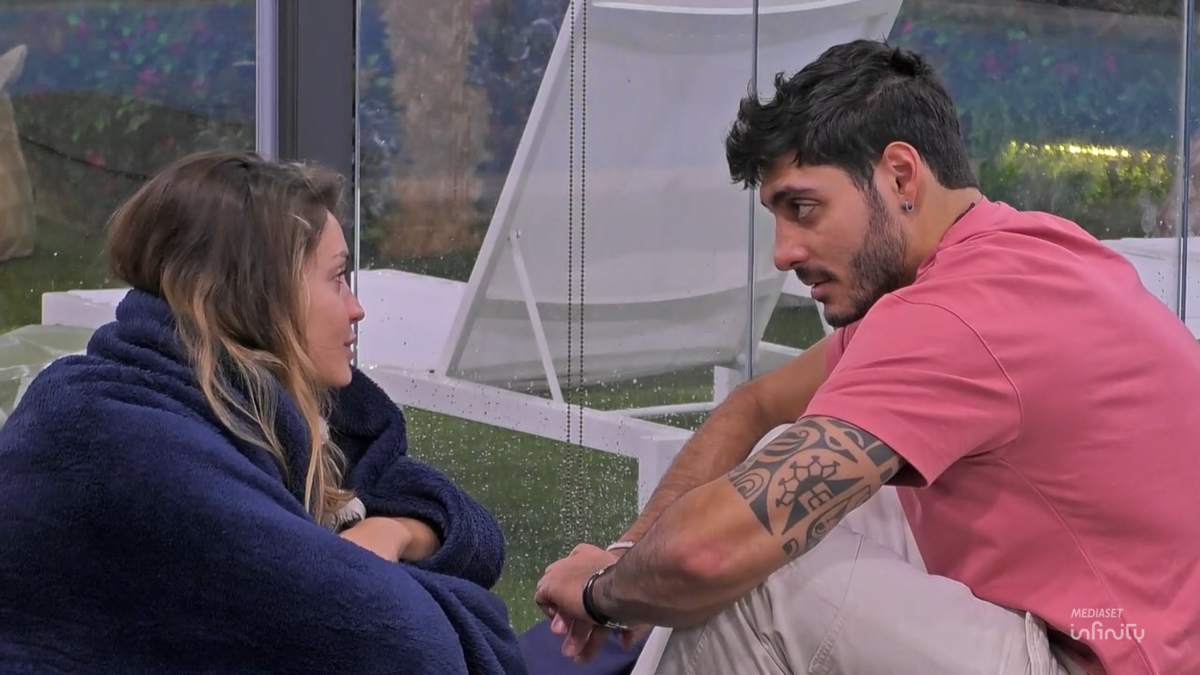 Helena Prestes e Javier Martinez al GF