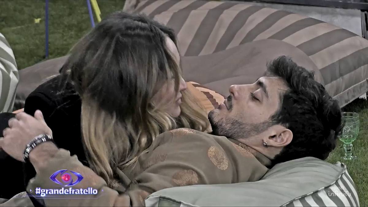 Helena Prestes e Javier Martinez al GF