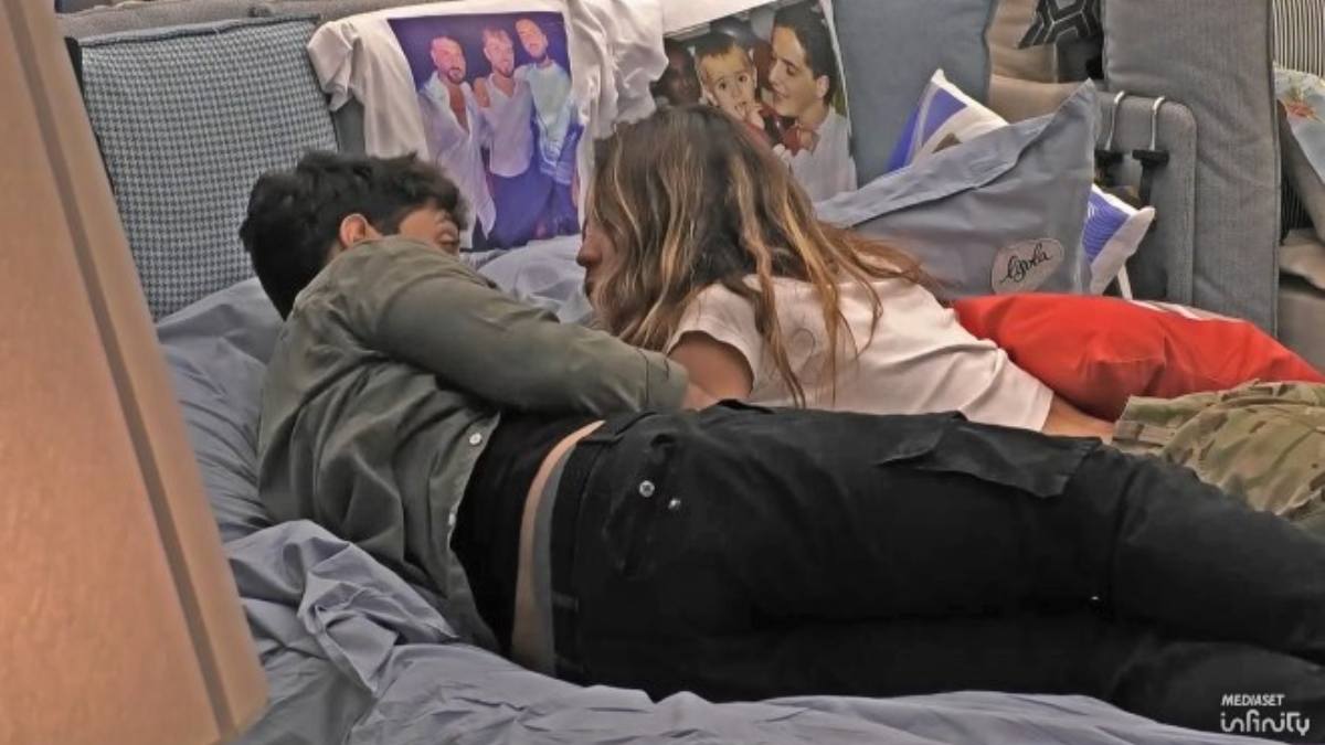 Javier Martinez e Helena Prestes al GF