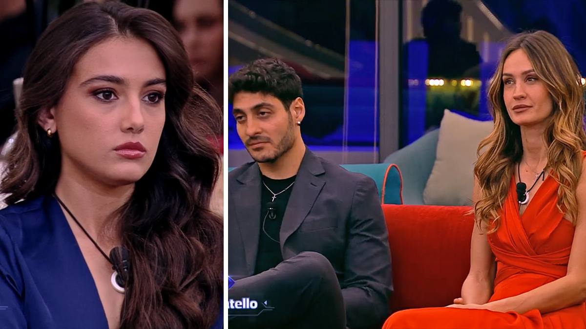 Zeudi Di Palma, Javier Martinez ed Helena Prestes al GF