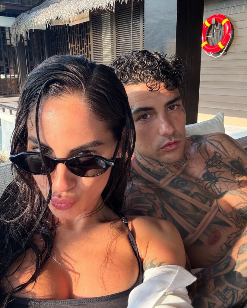 Giulia De Lellis e Tony Effe alle maldive