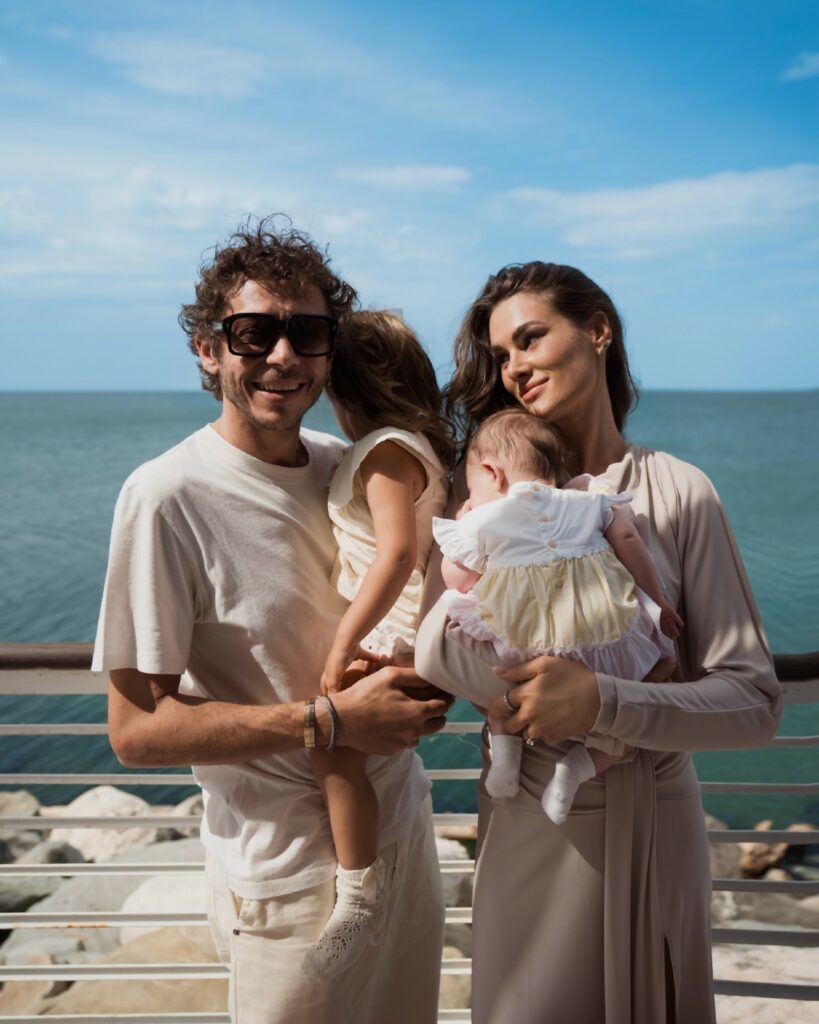 Valentino Rossi Francesca Sofia Novello figlie