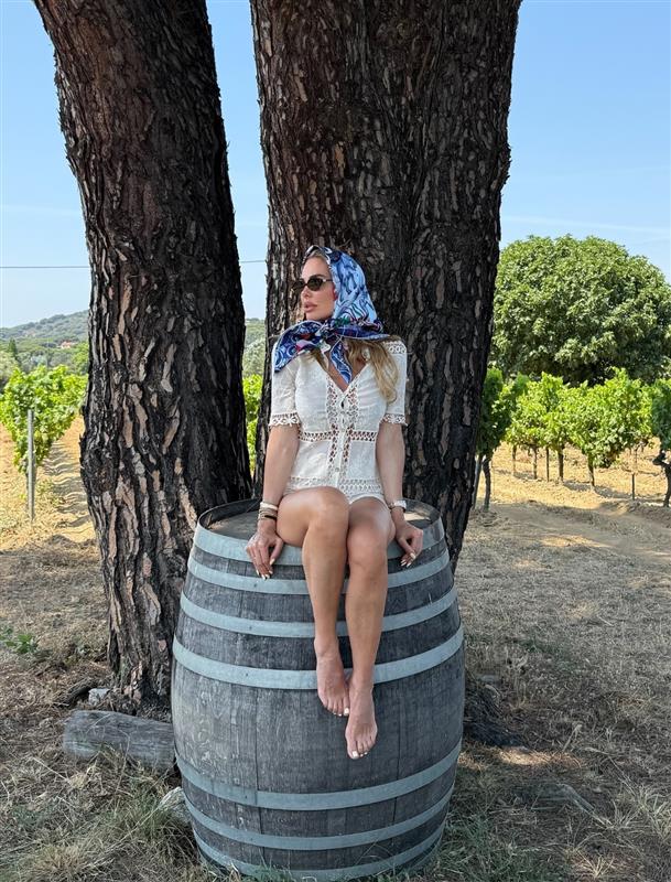 Ilary Blasi costa azzurra