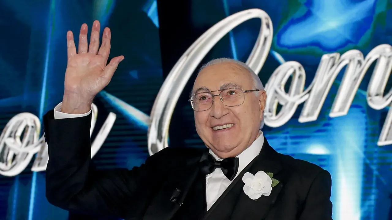 Pippo Baudo (Fonte: Eco di Bergamo)