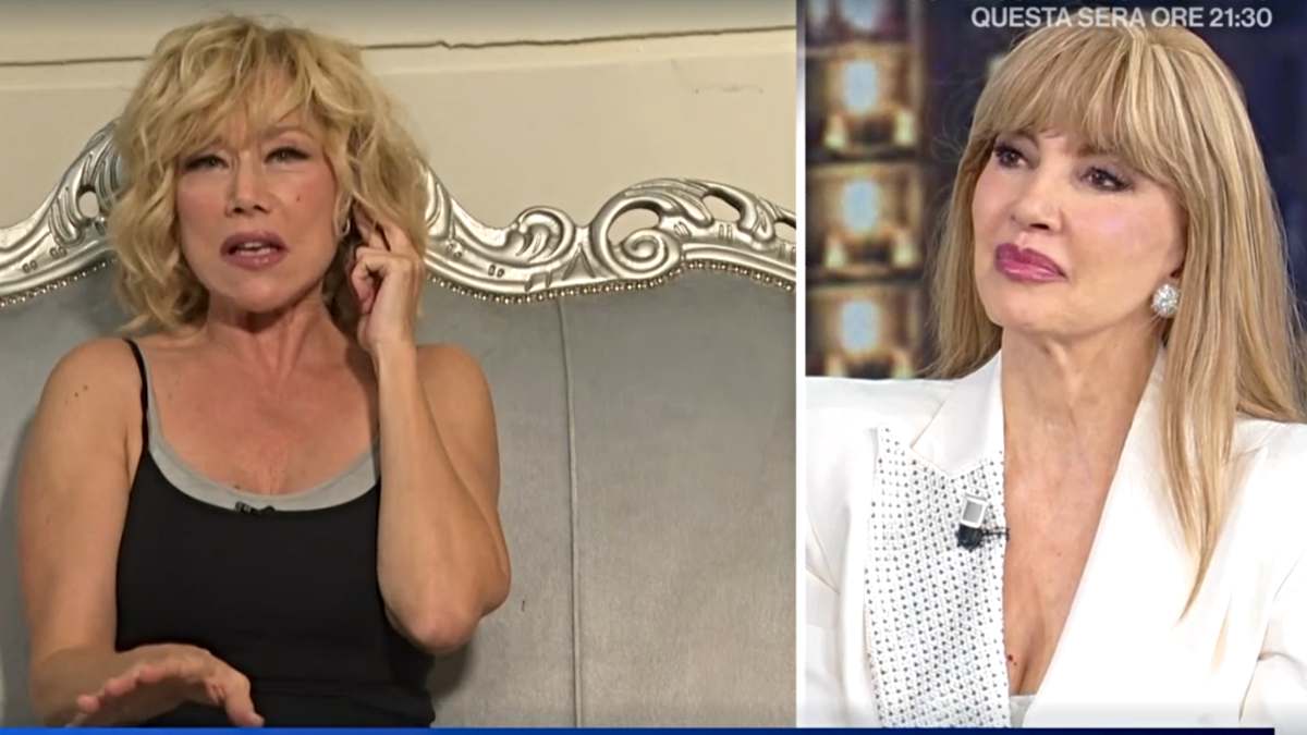 Nancy Brilli e Milly Carlucci