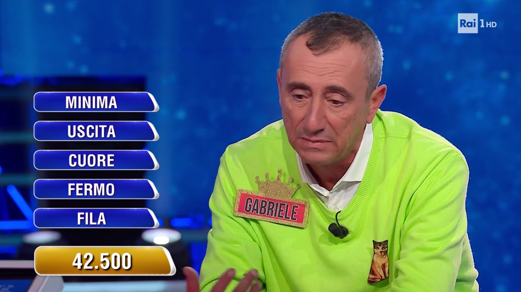 Gabriele campione l'eredità