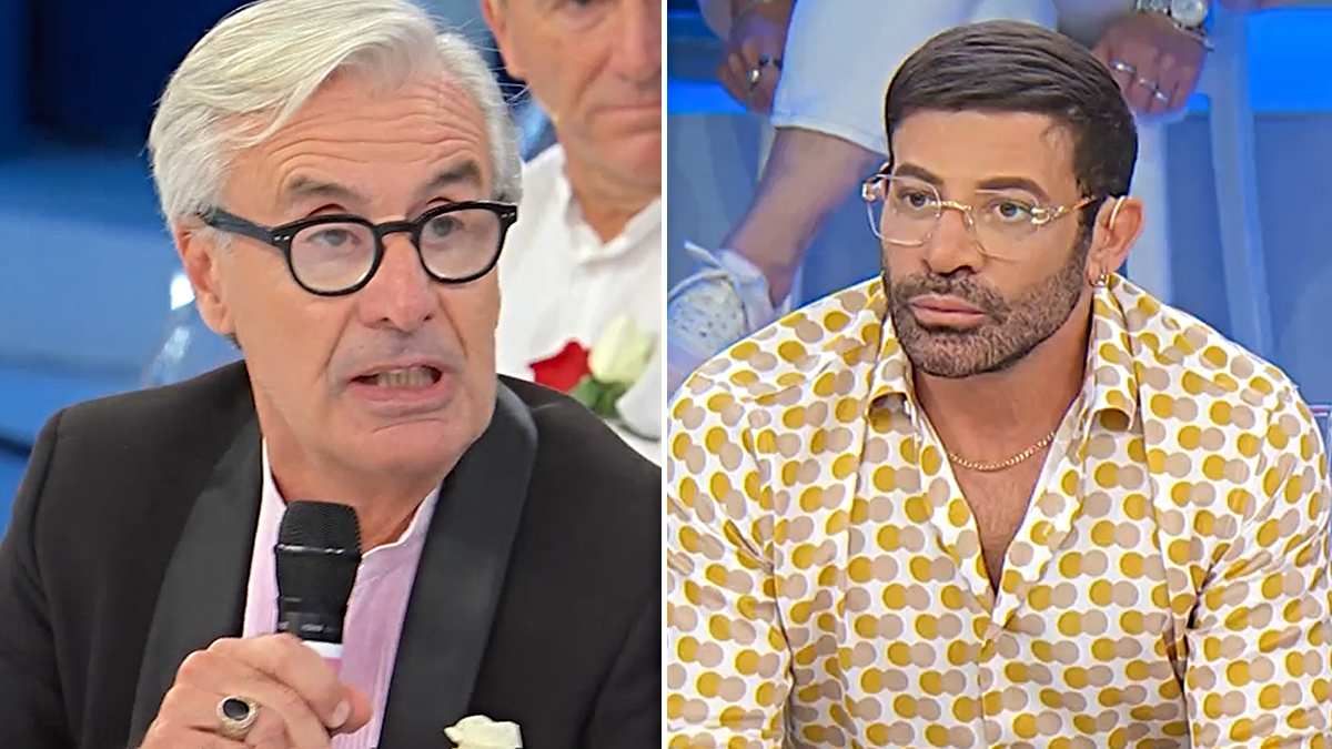 Uomini e Donne, nuovo battibecco tra Arcangelo e Gianni Sperti