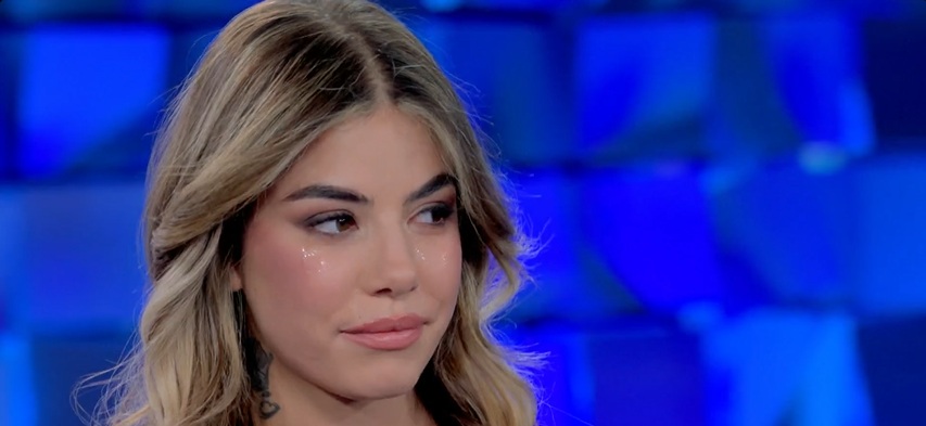 Chiara Balistreri Verissimo lacrime