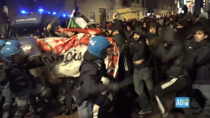 Torino scontri Askatasuna