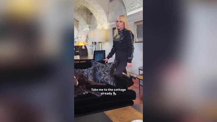 Donatella Versace Heated Rivarly