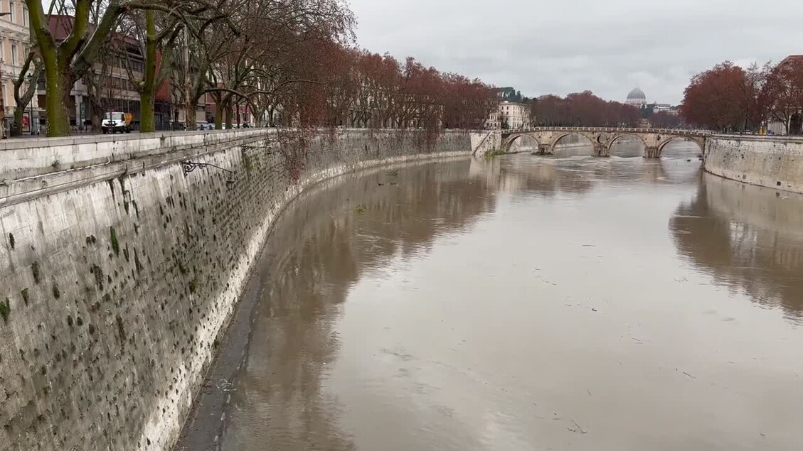 Maltempo Tevere
