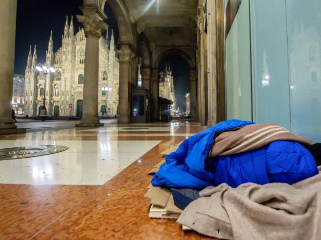 Milano clochard morto