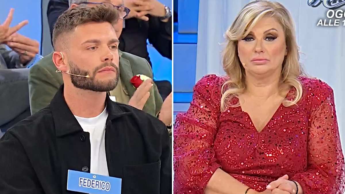 Uomini e Donne, Tina Cipollari sbotta contro Federico in studio