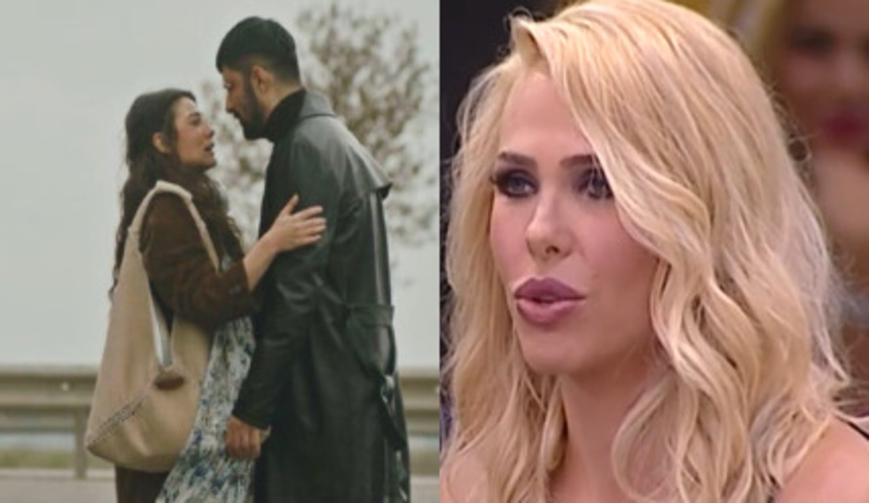 Farah e Tahir di Io sono Farah e Ilary Blasi (Collage screen Mediaset Infinity)