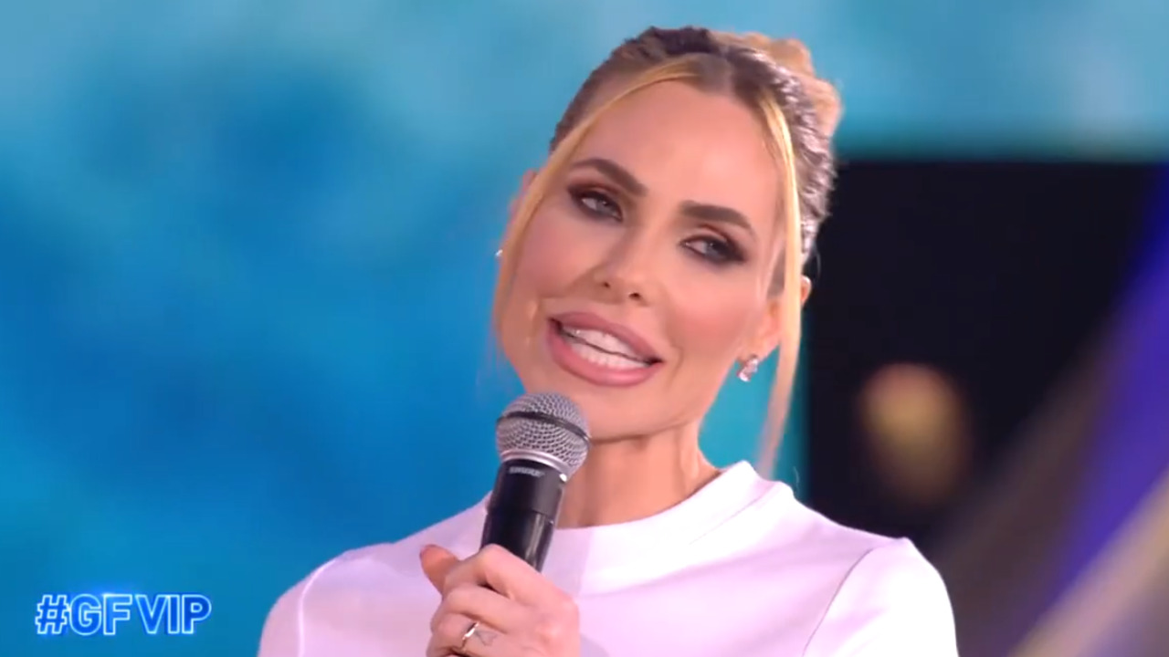 Ilary Blasi al Grande Fratello Vip (Screenshot Mediaset Infinity)
