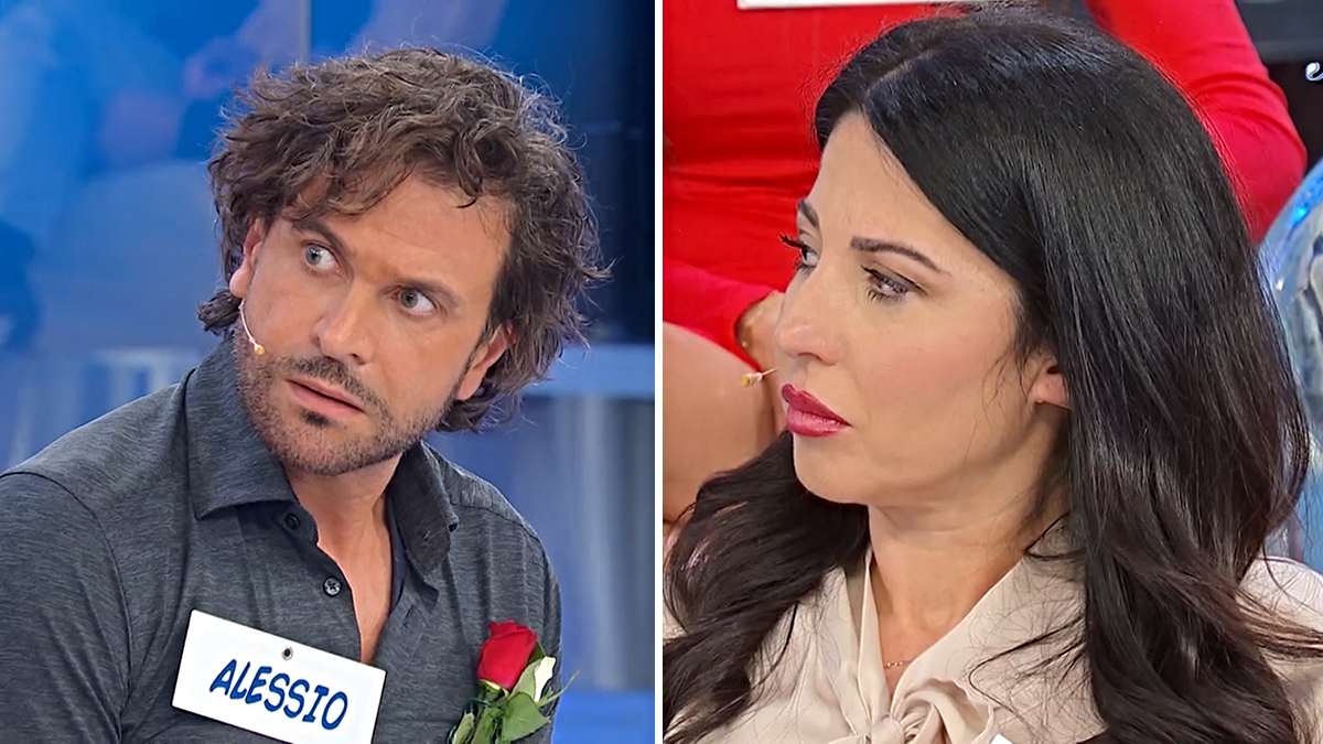 Uomini e Donne, Alessio litiga con Rosanna e Gianni Sperti lo attacca