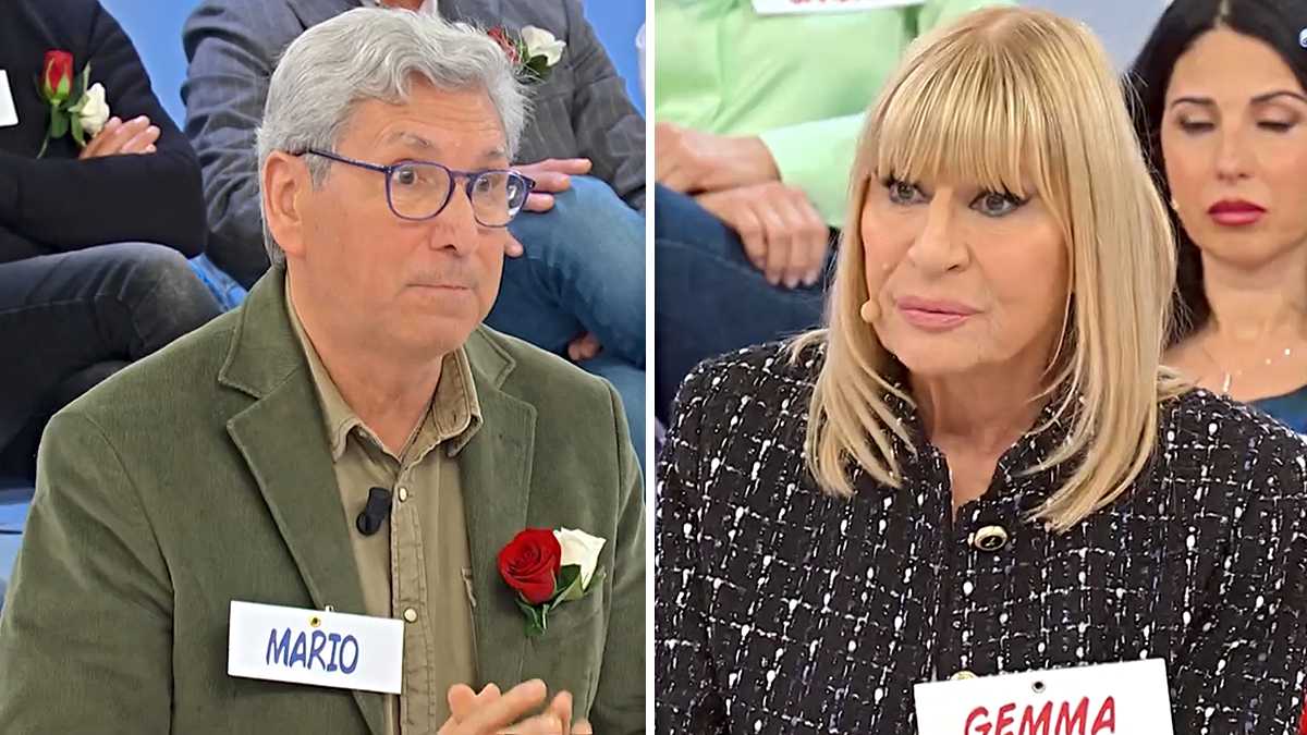 Uomini e Donne, duro scontro tra Gemma Galgani e Mario, Gianni la difende