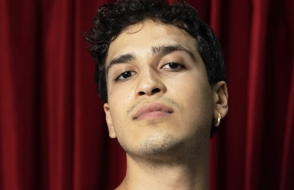 il nuovo ballerino di amici 25 Nicola Marchionni prima di uno spettacolo