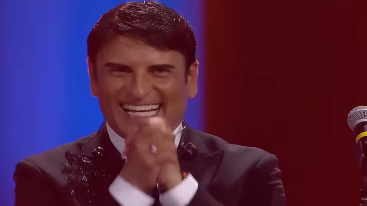 Sal Da Vinci a Sanremo 2026 (Screen Raiplay)