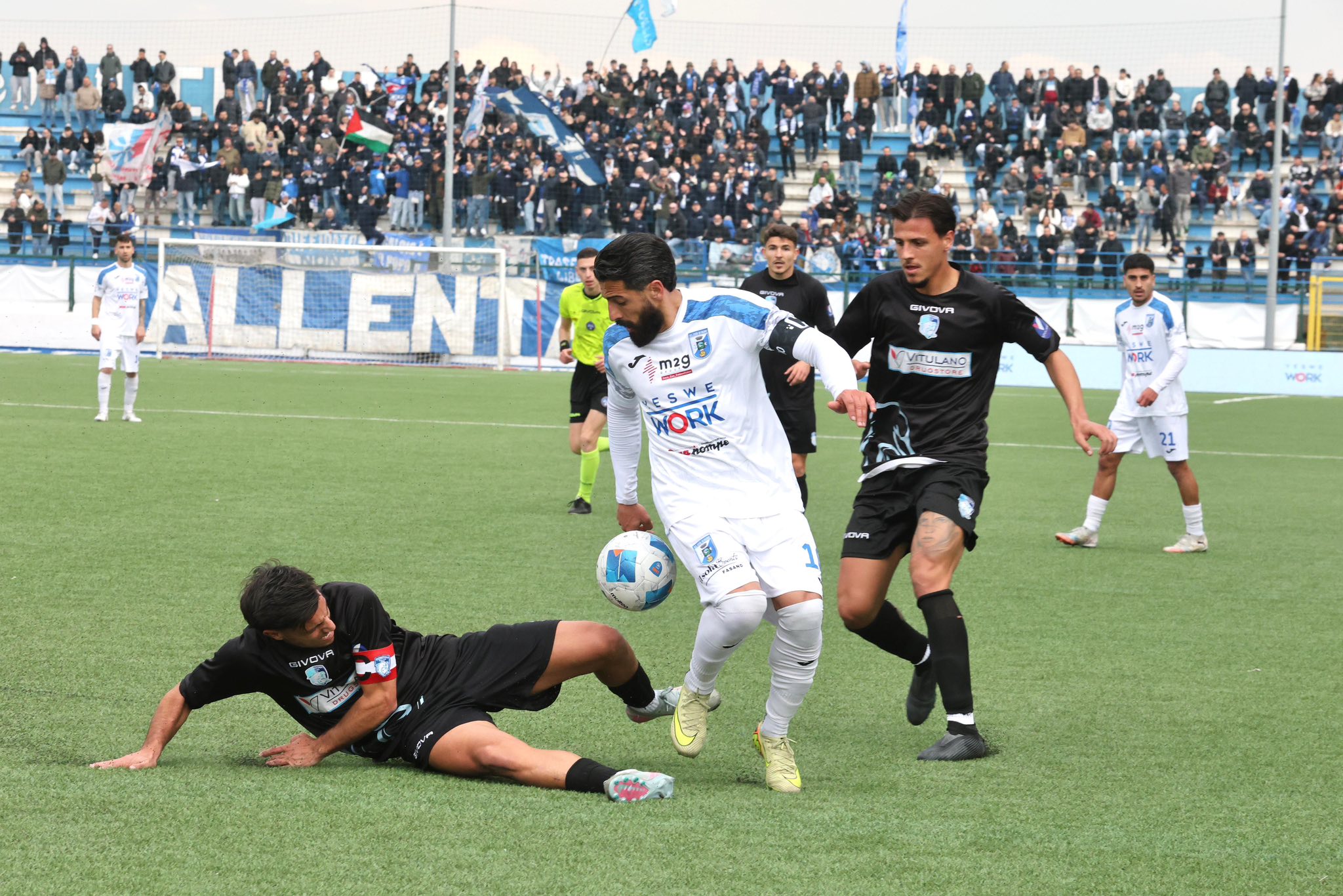 Manfredonia sconfitto di misura a Fasano: proteste sulla seconda rete dei padroni di casa